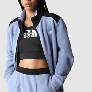 The North Face Women's Alpine Polartec Full-Zip Jacket FolkBlueTnf Black Size XS